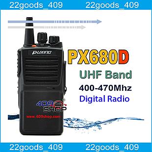 1 x PUXING PX-680D UHF 400~470MHZ Digital Radio Transceiver 